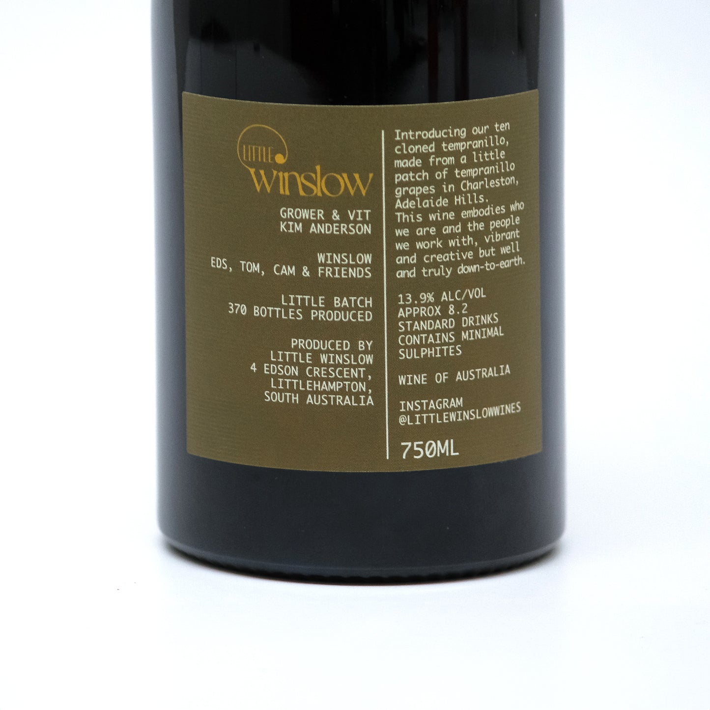 2021 Mr Anderson Tempranillo