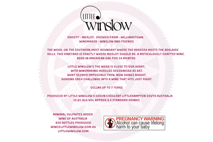 2024 The Worx Barossa Valley Merlot